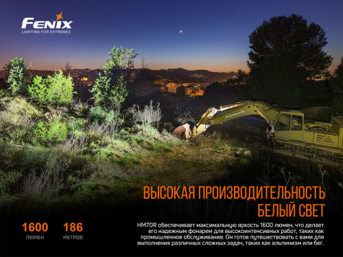 Налобный фонарь Fenix HM70R фото 5